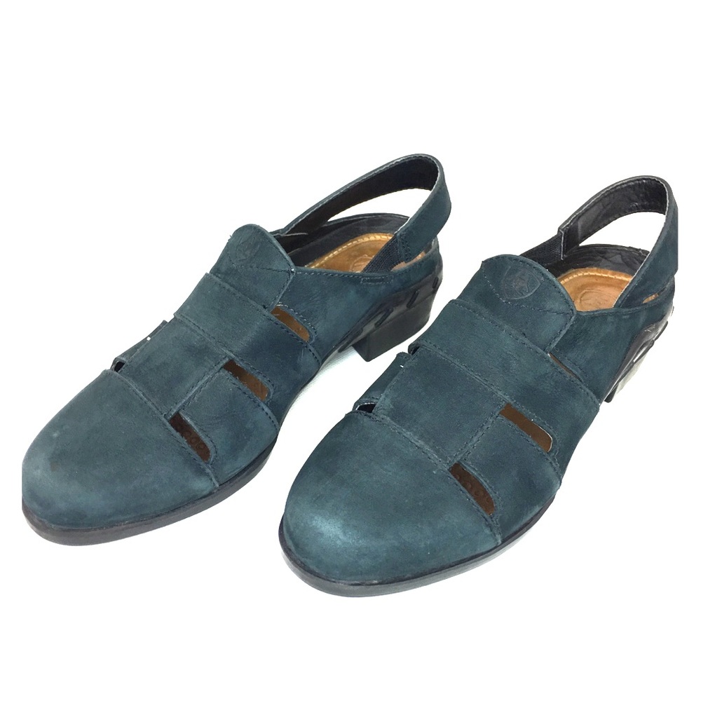 Ariat Size 6 Suede Sandals Mules Clogs Heels